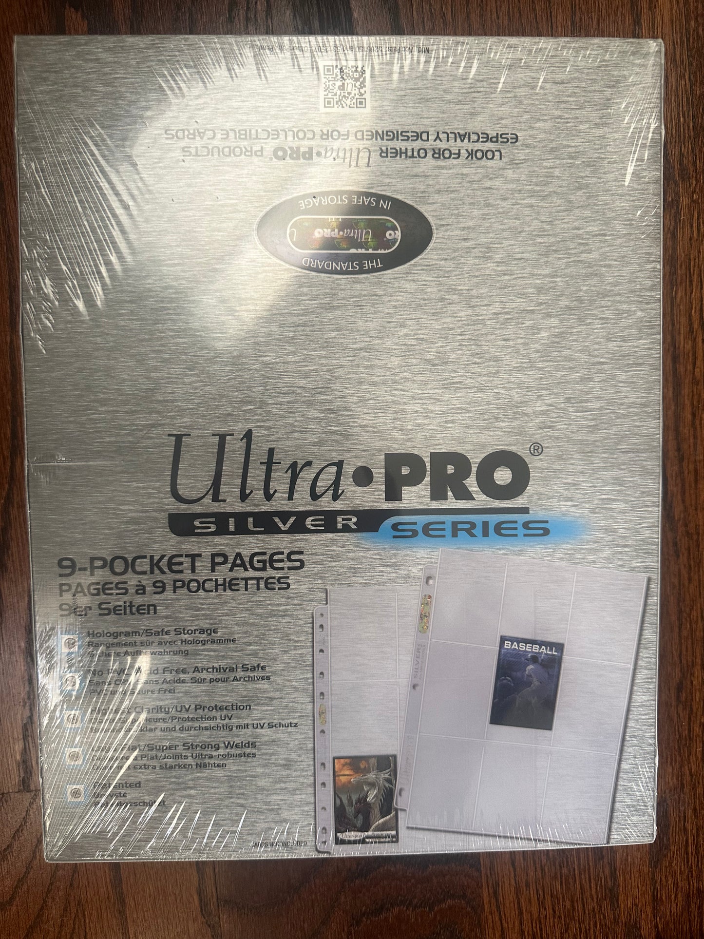 ONLINE EXCLUSIVE: 9-Pocket Pages Ultra Pro Silver Series (100 count)